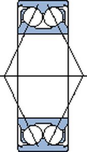SKF 3311 ATN9/C3 eckig Kontakt Kugellager zweireihig von SKF