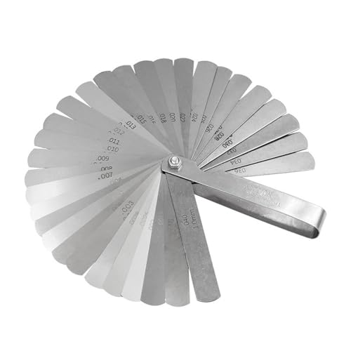 Dicke Fühlerlehre 32 Klingen Set Metric Mm Imperial Zoll Gerade Lücke Messen Werkzeug Ventil Kalibrator Sonde Motorrad Form Dicke Fühlerlehre 32 Klingen Set Metric Mm Imperial Zoll Gerade Lücke Messen Werkzeug Ventil Kalibrator Sonde Motorrad Form von SKFGNX
