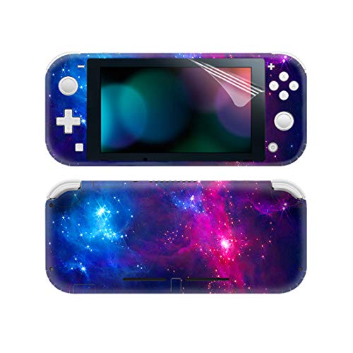 Skin Skin Aufkleber für Switch Lite mit 2 Displayschutzfolien Farbe: Violett von SKINOWN