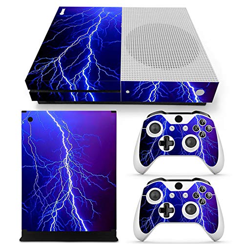 Skins Skin für Microsoft Xbox One S Slim Console und 2 Controller Bule1 von SKINOWN