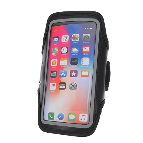 SKISUNO 1Stück wasserdichte Sportarmbeutel für Smartphones Touchscreen Fähige Handy Armtasche für Jogging Radfahren Reisen Bequeme Praktische Handytasche für Herren von SKISUNO