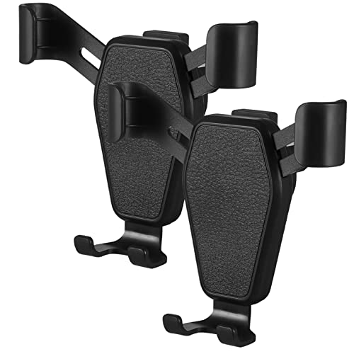 SKISUNO 2Stücke Auto Handyhalterung Smartphone Halter für Armaturenbrett Stabiler Klemmschutz für Geräte Einfache Bedienung Stilvolles Design von SKISUNO