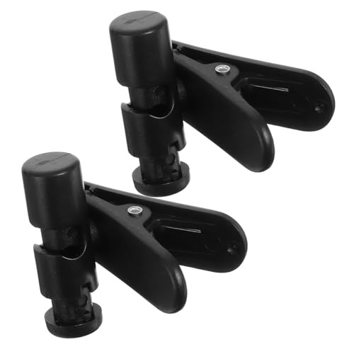 SKISUNO 2Stücke Kopfhörerkabelclip Praktischer Kabelhalter Für Kopfhörerkabel Selbstklebend Schwarz Für Handy Headsets Kopfhörer von SKISUNO