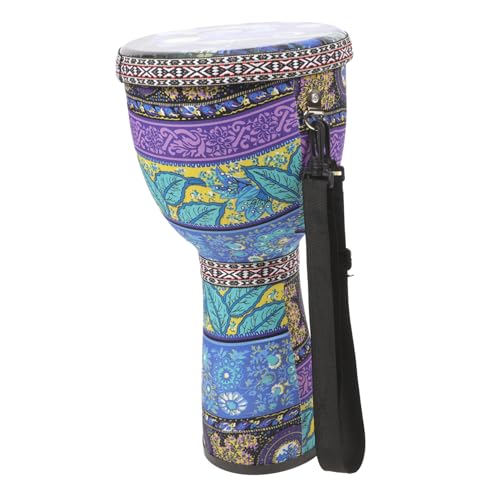 SKISUNO Afrikanische Djembe Trommel für Handtrommel aus Leicht und Langlebig Anfänger und Fortgeschrittene für Trommelkreise und Auftritte Farbenfrohes SKISUNO Afrikanische Djembe Trommel für Handtrommel aus Leicht und Langlebig Anfänger und Fortgeschrittene für Trommelkreise und Auftritte Farbenfrohes von SKISUNO