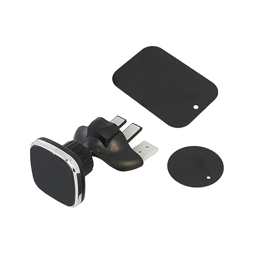 SKISUNO CD Slot Handyhalterung für Auto Drehbarer Mobiltelefonhalter für Kfz mit GPS Navigation Passend für Smartphones Schwarz Installieren von SKISUNO