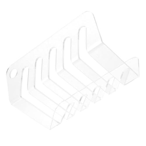 SKISUNO Desktop Telefonständer Handy Ladeständer Transparenter Organizer Mit Stabiler Basis Zur Aufbewahrung Laden Mehrerer Smartphones Elegantes Design von SKISUNO