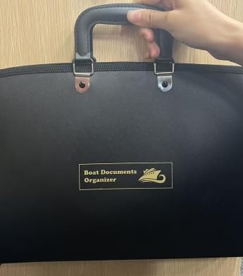 Dokumenten-Organizer mit Reißverschluss, für wichtige Dokumente, 13 Taschen, für Boote, Dokumente, Ordner, schwarz, wasserdicht, mit Griff, für Registrierungsbriefe, A4-Akten, 35,6 x 25,4 cm Dokumenten-Organizer mit Reißverschluss, für wichtige Dokumente, 13 Taschen, für Boote, Dokumente, Ordner, schwarz, wasserdicht, mit Griff, für Registrierungsbriefe, A4-Akten, 35,6 x 25,4 cm von SKLENICE