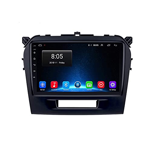 Android 10.0 Autoradio 2 Din Radio für Suzuki Vitara 2014-2018 GPS Navigation 9’’ Touchscreen MP5 Multimedia Player Video Receiver mit 4G/5G WiFi Carplay von SKNB