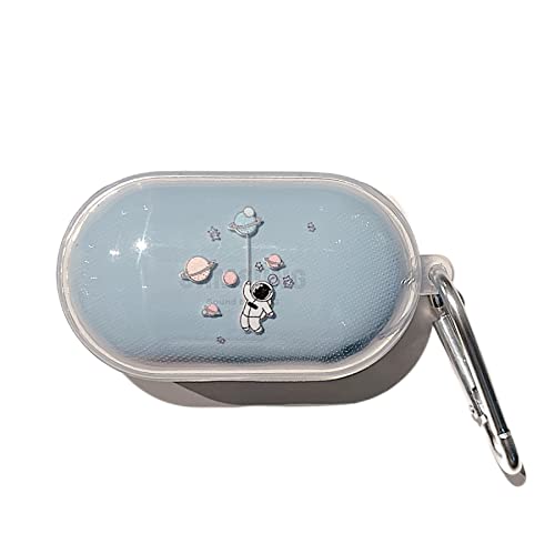 SKPY Hülle für Samsung Galaxy Buds Plus (2020) / Galaxy Buds (2019), Schutzhülle Hard Cover Skin mit Schlüsselanhänger Karabiner Unterstützung Wireless Charging von SKPY