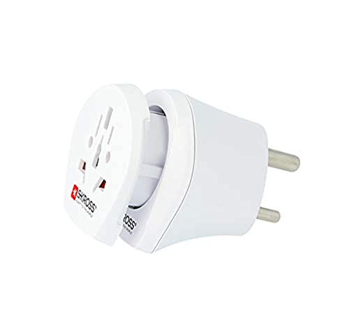 SKROSS | 1.500215-E | Combo World to India | 2in1 Reisestecker - Reiseadapter zur Anwendung von Geräten mit Schuko- oder Eurostecker in Indien SKROSS | 1.500215-E | Combo World to India | 2in1 Reisestecker - Reiseadapter zur Anwendung von Geräten mit Schuko- oder Eurostecker in Indien von SKROSS
