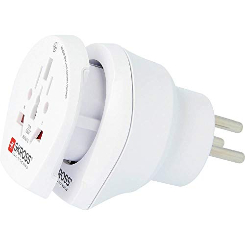 SKROSS | 1.500216-E | Combo Welt nach Israel | Combo World to Israel Reiseadapter – Leistung und Spannung: 100 V – 1600 W / 250 V – 4000 W – Anti-Elektroschock SKROSS | 1.500216-E | Combo Welt nach Israel | Combo World to Israel Reiseadapter – Leistung und Spannung: 100 V – 1600 W / 250 V – 4000 W – Anti-Elektroschock von SKROSS