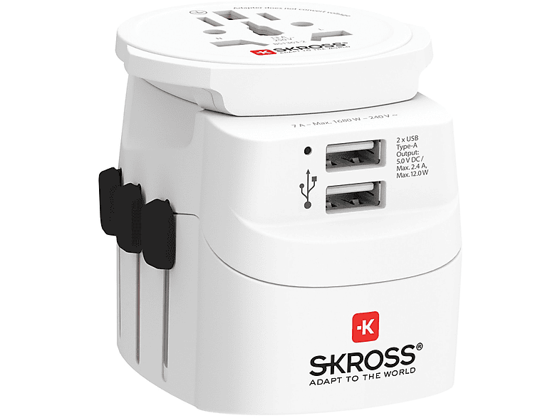 SKROSS 1302460 PRO Light USB Reiseadapter SKROSS 1302460 PRO Light USB Reiseadapter von SKROSS