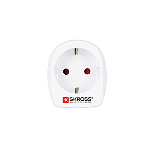 SKROSS Reisestecker mit USB - Deutschland nach Dänemark - Reiseadapter zur Anwendung von Geräten mit Schuko- oder Eurostecker in Dänemark SKROSS Reisestecker mit USB - Deutschland nach Dänemark - Reiseadapter zur Anwendung von Geräten mit Schuko- oder Eurostecker in Dänemark von SKROSS