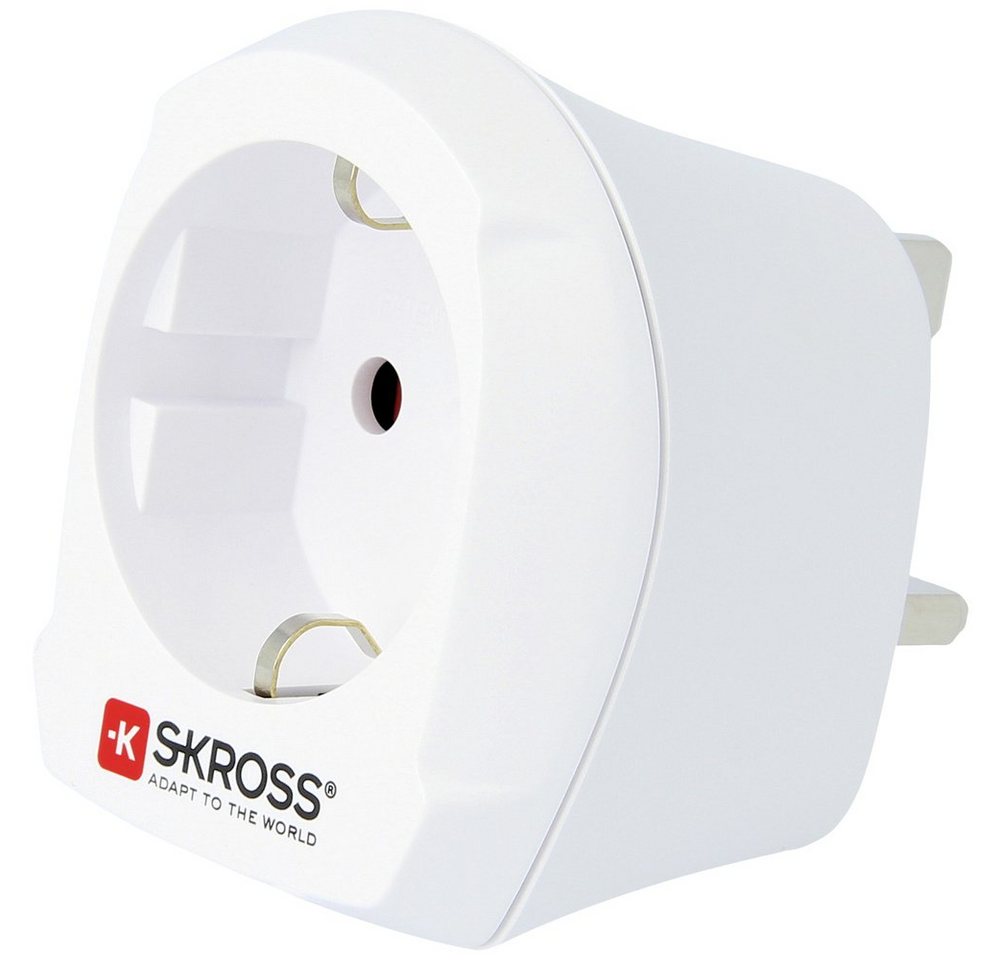 SKROSS Skross 1.500230-1 Reiseadapter CA EU to UK (BULK) Reiseadapter von SKROSS