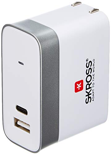 Skross US USB Charger 2Port Typ-C Skross US USB Charger 2Port Typ-C von SKROSS