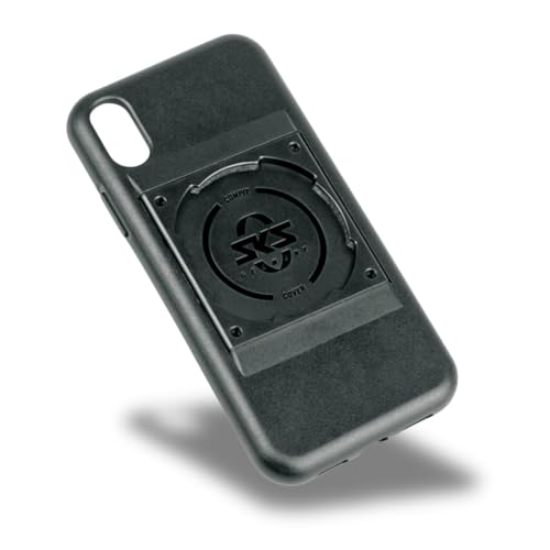 SKS GERMANY COMPIT COVER für iPhone X/XS Handyhülle mit Befestigungsvorrichtung für COMPIT-System (angenehme Haptik, stoßabsorbierend, mit Befestigungsvorrichtung, aus abriebfestem Kunststoff) von SKS GERMANY