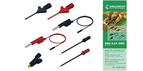 SKS Hirschmann PMS 0,64 SMD Messleitungs-Set [ - ] Schwarz, Rot 1St. von SKS Hirschmann