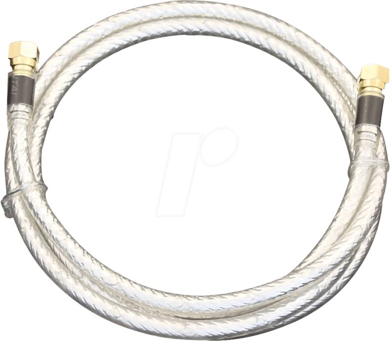 MAK 305-03 - Anschlusskabel, F-Stecker, mit transparentem Mantel, 3 m von SKT