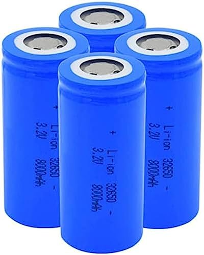 32650 Wiederaufladbare Lithium-Ionen-Batterien 3.2v 8000mAh Lithium-Ionen-Batterien Für LED-Lampe Taschenlampe 4 Stück 32650 Wiederaufladbare Lithium-Ionen-Batterien 3.2v 8000mAh Lithium-Ionen-Batterien Für LED-Lampe Taschenlampe 4 Stück von SKTNAIHGV