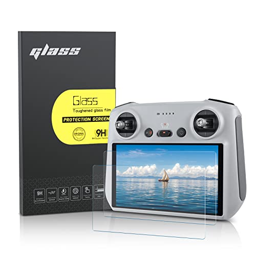 SKYREAT Mini 4 Pro/Mini 3 Pro Displayschutzfolie für DJI RC 2/RC Fernbedienung, Displayschutz Screen Protector 9H Härte Anti-Scratch Tempered Glass für DJI Mini 3/Mini 3 Pro Zubehör - 2 Stück SKYREAT Mini 4 Pro/Mini 3 Pro Displayschutzfolie für DJI RC 2/RC Fernbedienung, Displayschutz Screen Protector 9H Härte Anti-Scratch Tempered Glass für DJI Mini 3/Mini 3 Pro Zubehör - 2 Stück von SKYREAT