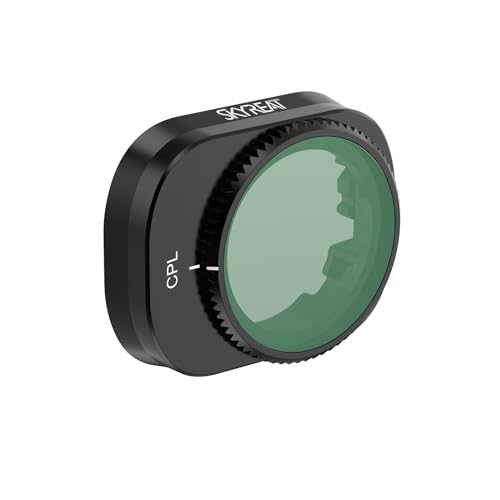 Skyreat Mini 4 Pro CPL Filter,Polarisationsfilter Kamera Objektiv Filter Kompatibel für DJI Mini 4 Pro Zubehör - (Plastik Version) von SKYREAT