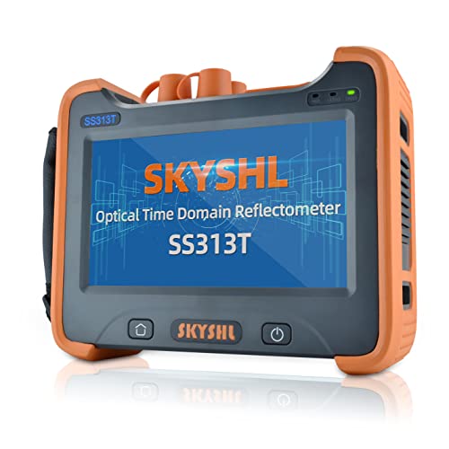 SKYSHL 850nm/20dB und 1300nm/26dB Multimode LWL OTDR Glasfaser Tester mit OPM+OLS+VFL+Karte Ereignis+7-Zoll Touchscreen Optische Zeitbereichs-Reflektometer Passend für APC&UPC SC+FC+ST+LC-SS313T-2MM1 SKYSHL 850nm/20dB und 1300nm/26dB Multimode LWL OTDR Glasfaser Tester mit OPM+OLS+VFL+Karte Ereignis+7-Zoll Touchscreen Optische Zeitbereichs-Reflektometer Passend für APC&UPC SC+FC+ST+LC-SS313T-2MM1 von SKYSHL