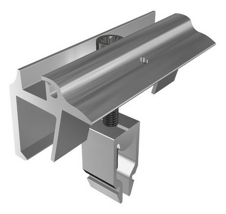 SL Rack 91114-00 Endklemme Vario mit Erdung von SL Rack