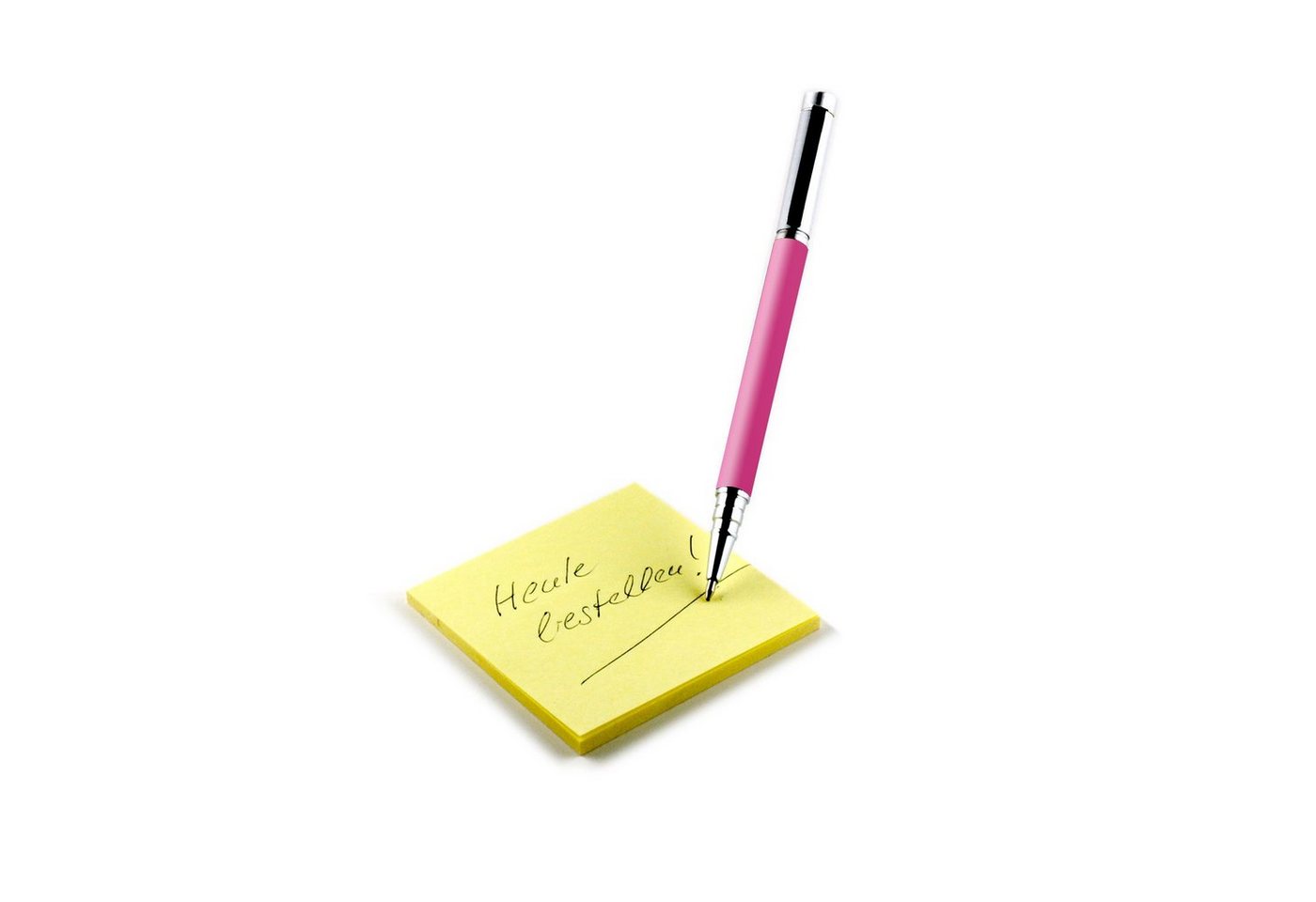 SLABO Eingabestift Stylus Pen Smartphone Tablet Eingabestift und Kugelschreiber edel Design - pink von SLABO