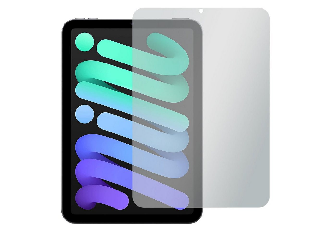 SLABO Schutzfolie 2x Displayschutzfolie No Reflexion, Apple iPad Mini 8.3 (6. Generation 2021) (Wi-Fi + Cellular) von SLABO