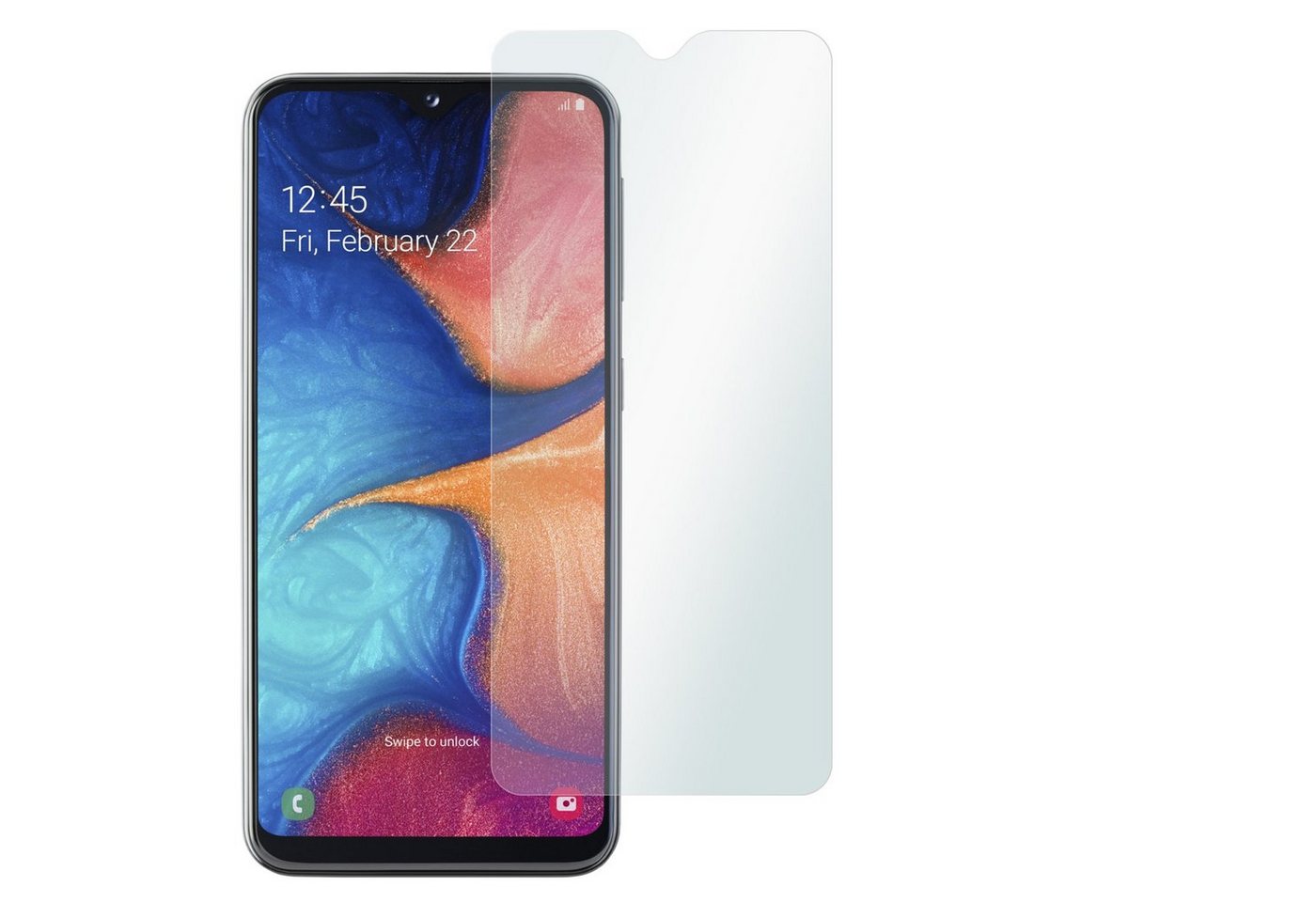 SLABO Schutzfolie 4 x Displayschutzfolie "Crystal Clear", Samsung Galaxy A20e SLABO Schutzfolie 4 x Displayschutzfolie "Crystal Clear", Samsung Galaxy A20e von SLABO