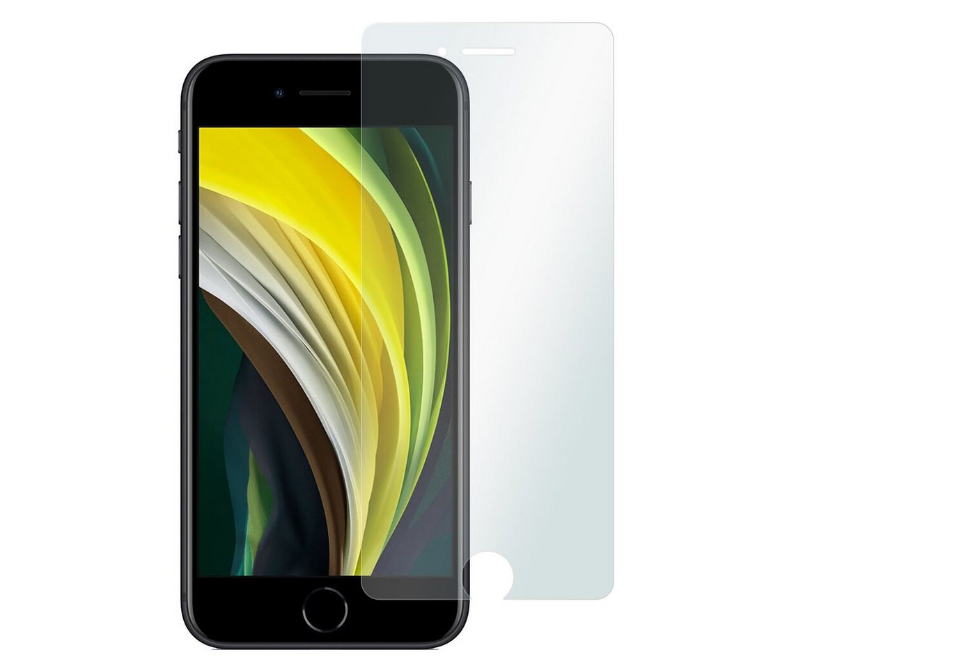 SLABO Schutzfolie 4 x Displayschutzfolie Crystal Clear", iPhone SE 2020 iPhone 8 iPhone 7 iPhone 6S iPhone 6" von SLABO