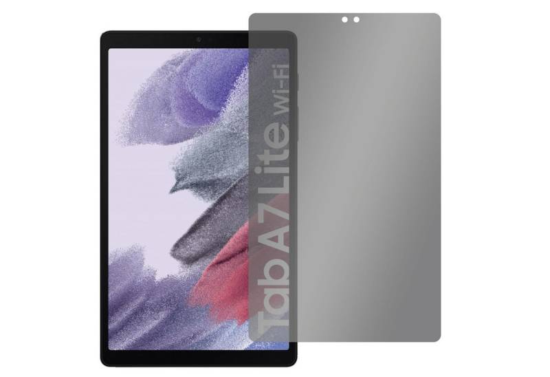 SLABO Schutzfolie Blickschutzfolie View Protection Schwarz 360°, Samsung Galaxy Tab A7 Lite 8,7" 2021 (Wi-Fi) von SLABO