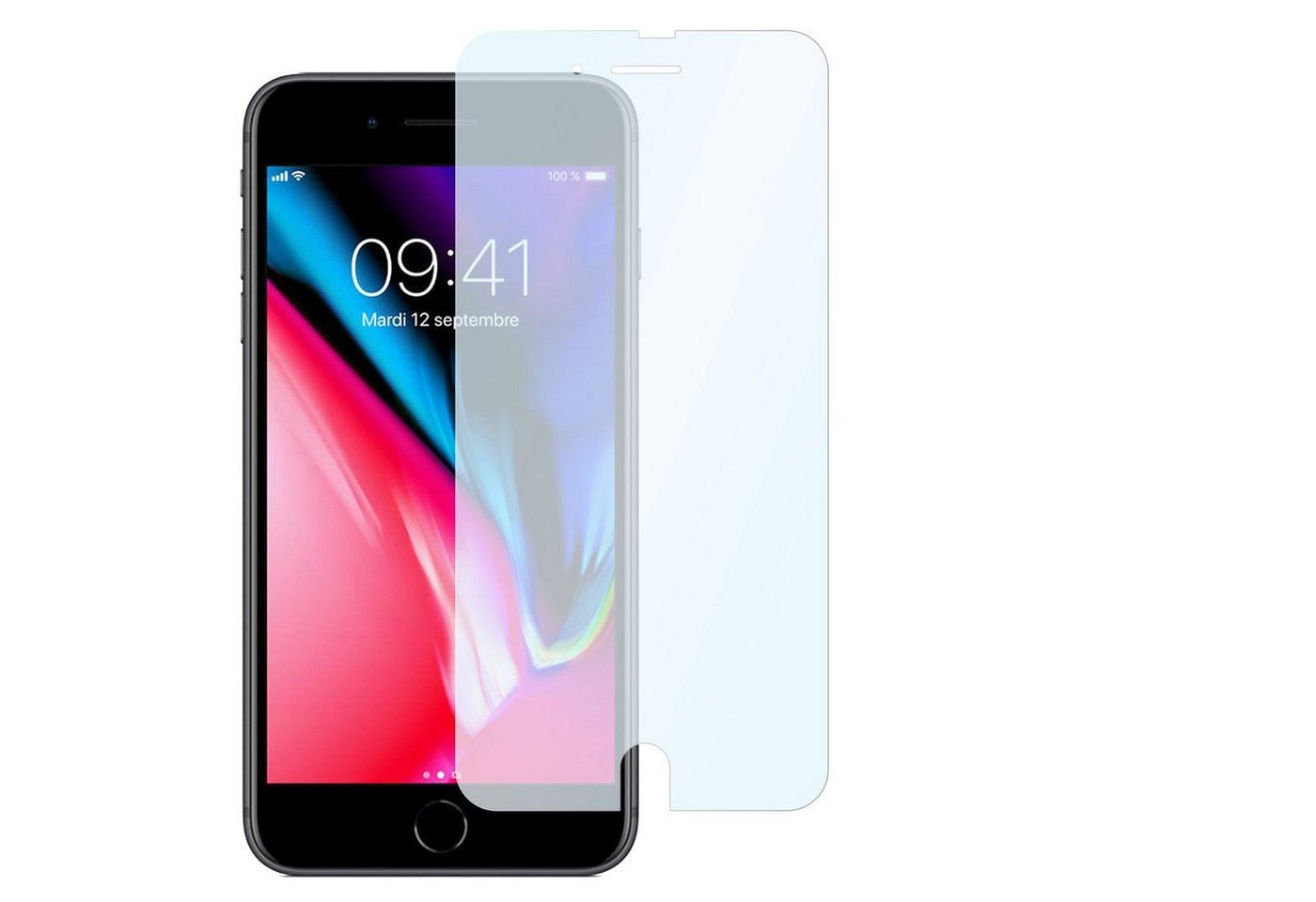SLABO Schutzfolie Premium Tempered Glass Panzerglasfolie, Apple iPhone 6 Plus Apple iPhone 6s Plus Apple iPhone 7 Plus Apple von SLABO