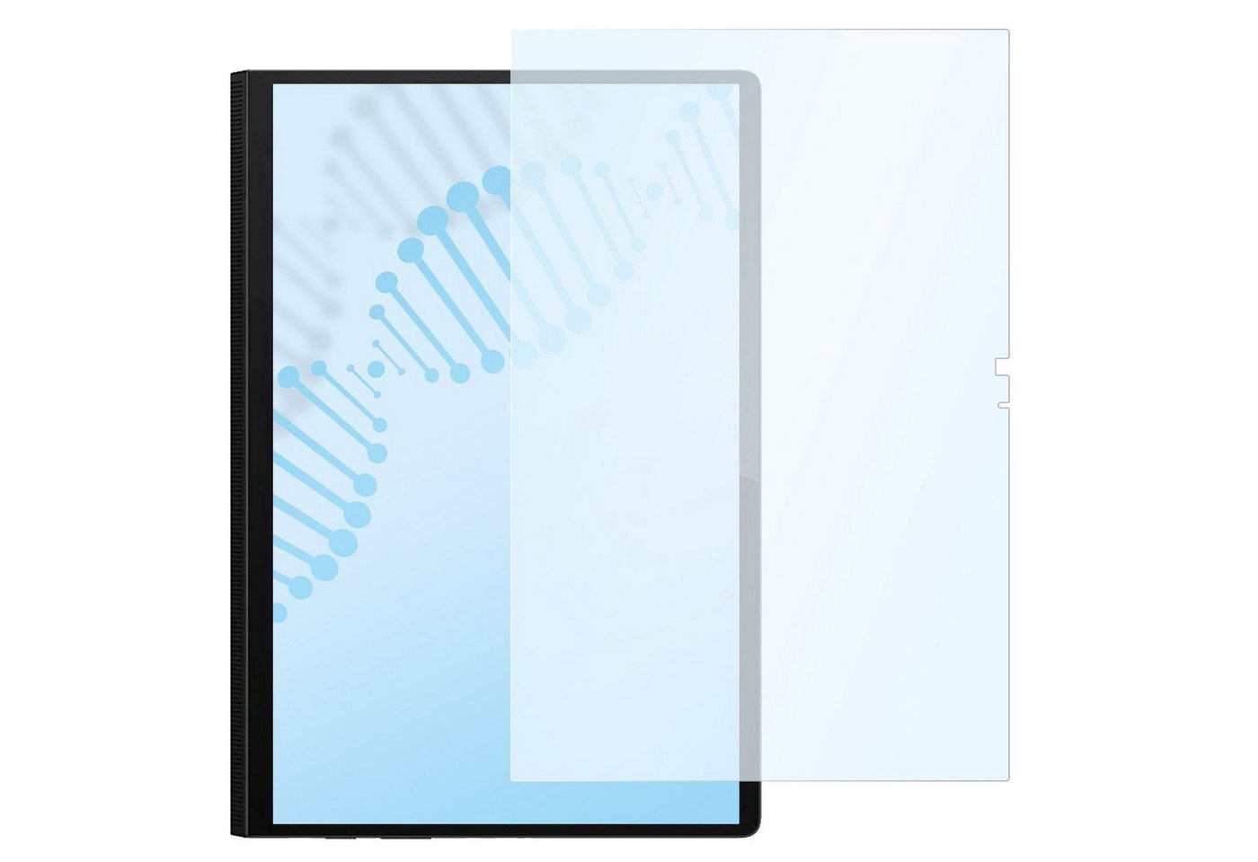 SLABO Schutzfolie antibakteriell flexibles Hybridglas, Lenovo Yoga Tab 13 von SLABO