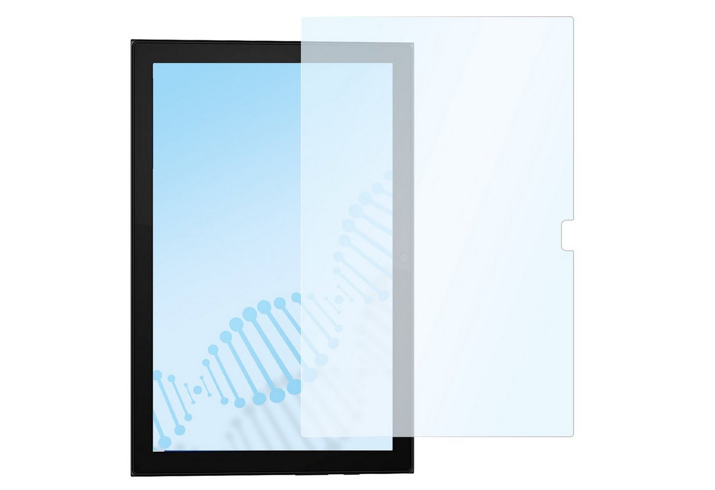 SLABO Schutzfolie antibakterielle flexible Hybridglasfolie, Lenovo IdeaPad Duet 3i von SLABO