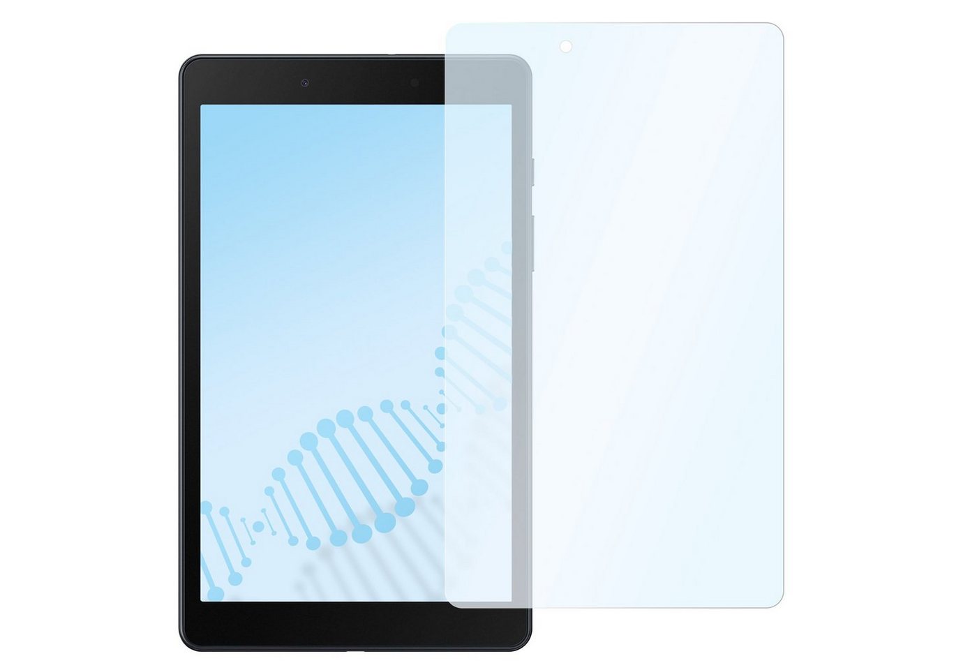 SLABO Schutzfolie antibakterielle flexible Hybridglasfolie, Samsung Galaxy Tab A 8.0 (2019) T290 WiFi"" von SLABO