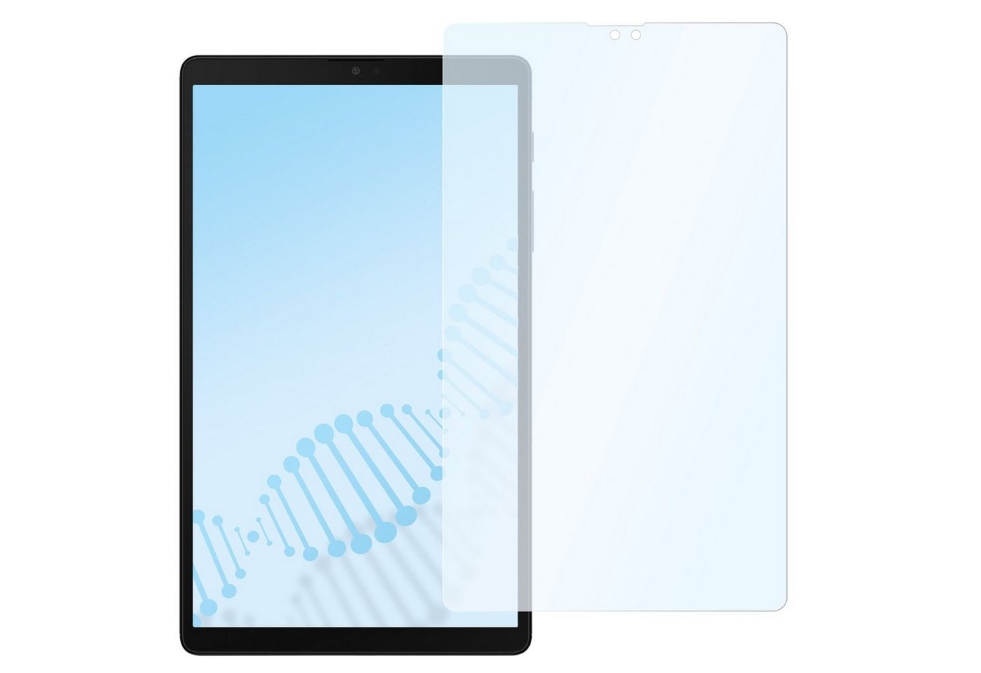 SLABO Schutzfolie antibakterielle flexible Hybridglasfolie, Samsung Galaxy Tab A7 Lite 8,7 2021 (LTE)" von SLABO