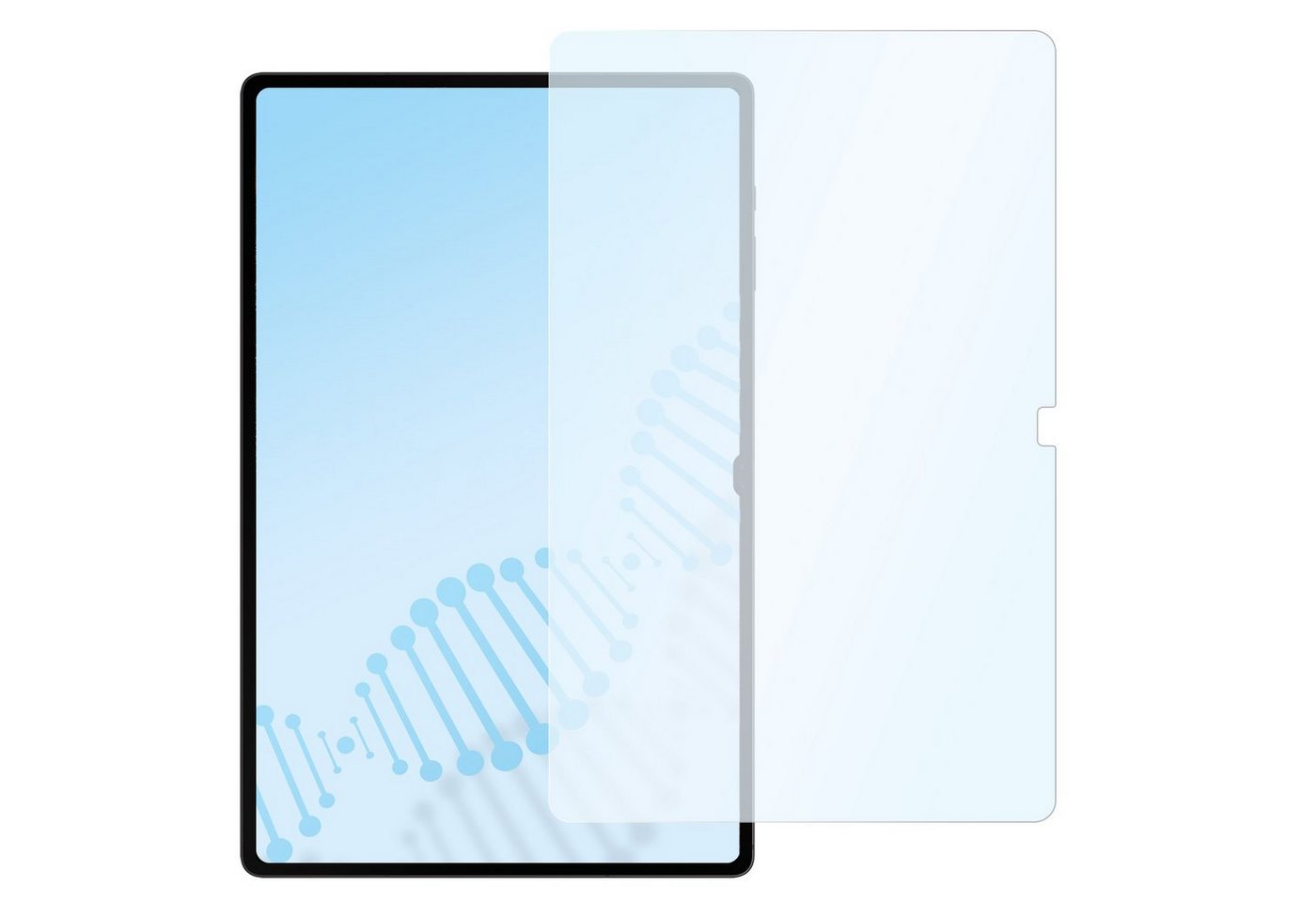 SLABO Schutzfolie antibakterielle flexible Hybridglasfolie, Samsung Galaxy Tab S8 Ultra (5G Wi-Fi) (SM-X906B / SM-X900N) von SLABO