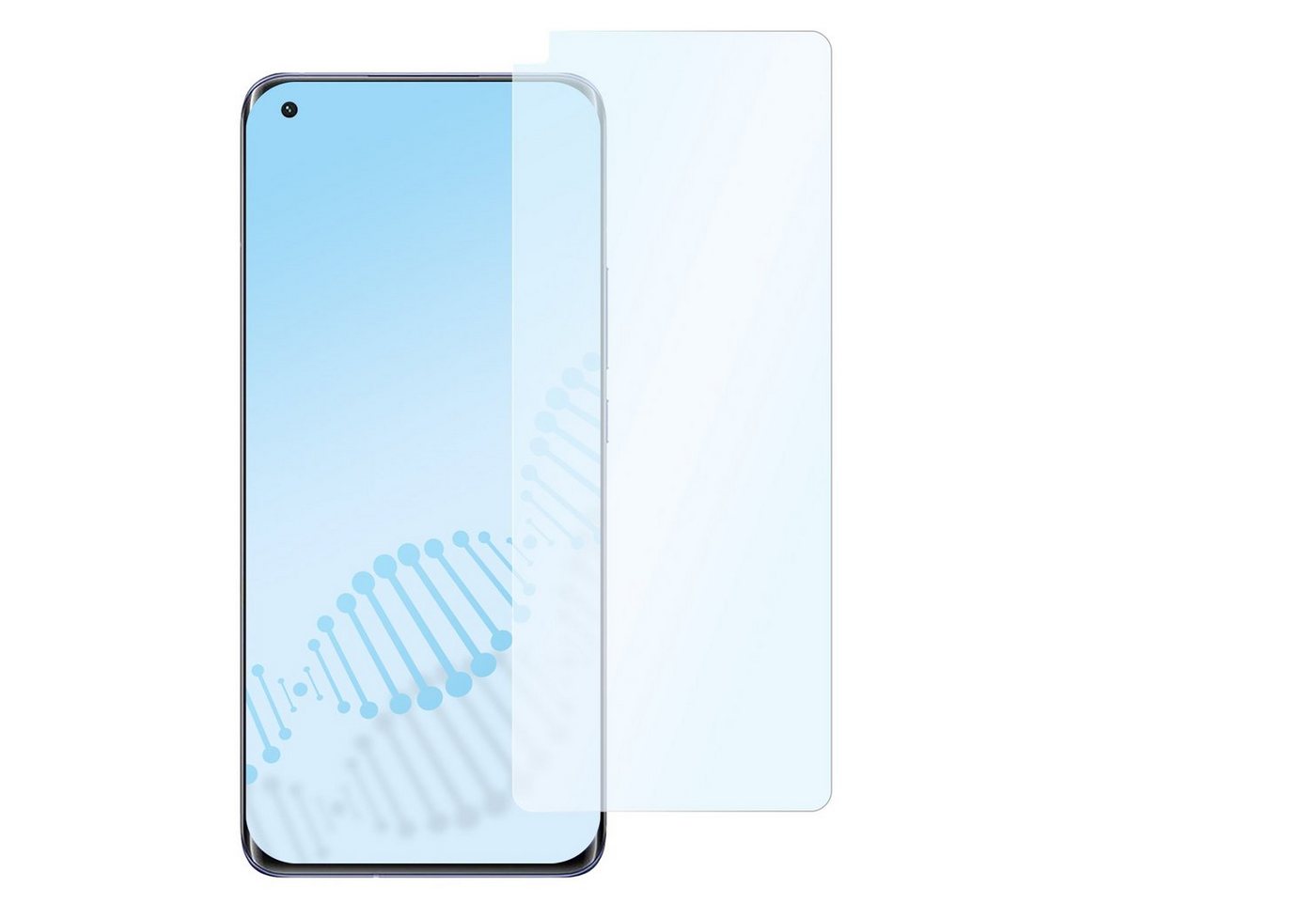 SLABO Schutzfolie antibakterielle flexible Hybridglasfolie, Xiaomi Mi 11 (5G) Xiaomi Mi 11 Ultra von SLABO