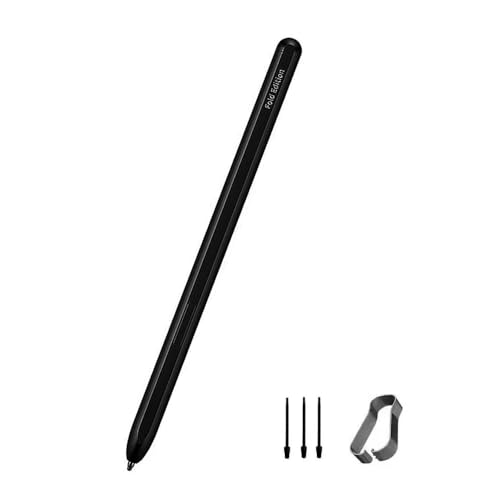 SLAUNT Galaxy Z Fold 4 S Pen mit 3 Stück Ersatzspitzen, kompatibel mit Samsung Galaxy Z Fold 4 Fold Edition Stylus Pen (Schwarz) von SLAUNT