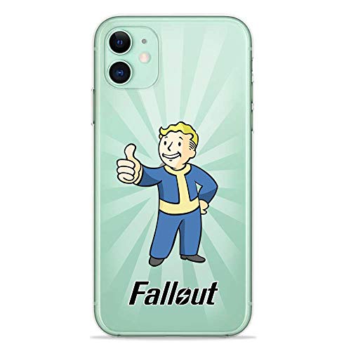 IP11 DURCHSICHTIG Softcae Protective Schutzhülle Handycover Etui Bumper Staubdicht Telefon-Kasten Case Shell Abdeckung Bumper Back Cover, Game Collection Sammlung, Fallout, iPhone 11 von SLIDE