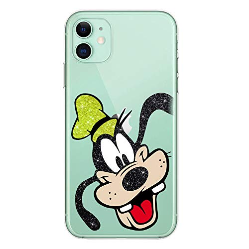 IP11 TPU Hülle Softcae Weiß Protective Schutzhülle Handycover Etui Bumper Telefon-Kasten Case Shell Abdeckung Back Cover Fashion Glitter Goofy, iPhone 11 von SLIDE