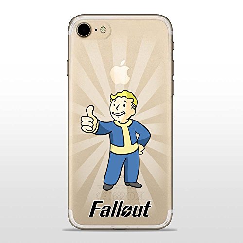 IP7 / IP8 / SE 2020 DURCHSICHTIG Softcae Protective Schutzhülle Handycover Etui Bumper Staubdicht Telefon-Kasten Case Shell Abdeckung Cover, Game Collection Sammlung, Fallout, iPhone 7/8 / SE 2020 von SLIDE