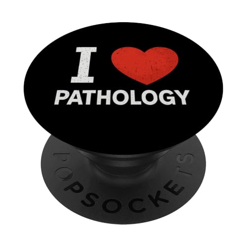 Ich liebe Pathologie PopSockets Klebender PopGrip Ich liebe Pathologie PopSockets Klebender PopGrip von SLP Speech Language Pathologist Gifts Therapist