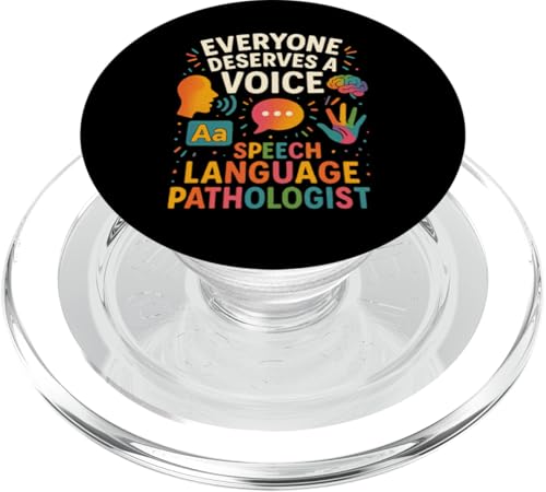 Jeder verdient einen Pathologen für Sprachsprache PopSockets PopGrip für MagSafe Jeder verdient einen Pathologen für Sprachsprache PopSockets PopGrip für MagSafe von SLP Speech Language Pathologist Gifts Therapist