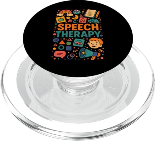 Sprachtherapie PopSockets PopGrip für MagSafe von SLP Speech Language Pathologist Gifts Therapist