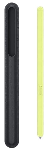 Galaxy Z Fold 6/5 S Pen Fold Edition Stylus-Stift, schlanke 1,5 mm Stiftspitze, 4.096 Druckstufen für Samsung Galaxy Z Fold 5/6 5G Handys (Stift + Hülle, Grün) von SLQ