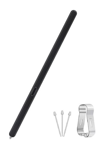 SLQ Galaxy Z Fold 5 Slim S Pen Fold Edition 4096 Druckstufen, nur kompatibel mit Galaxy Z Fold 5 Handys, Fold 5 Pen Slim 1,5 mm Stiftspitze, mit 3 Spitzen (schwarz) von SLQ