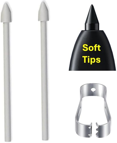 2 weiche Spitzen OEM Tab S10+/S10 Ultra Stiftspitzen, Ersatz für Samsung Galaxy Tab S10/S10+ Plus/S10 Ultra Tablet, alle Versionen, Stylus S Pen, Ersatzspitzen/Federn + Pinzette (2 x weiche Spitzen 2 weiche Spitzen OEM Tab S10+/S10 Ultra Stiftspitzen, Ersatz für Samsung Galaxy Tab S10/S10+ Plus/S10 Ultra Tablet, alle Versionen, Stylus S Pen, Ersatzspitzen/Federn + Pinzette (2 x weiche Spitzen von SLQ