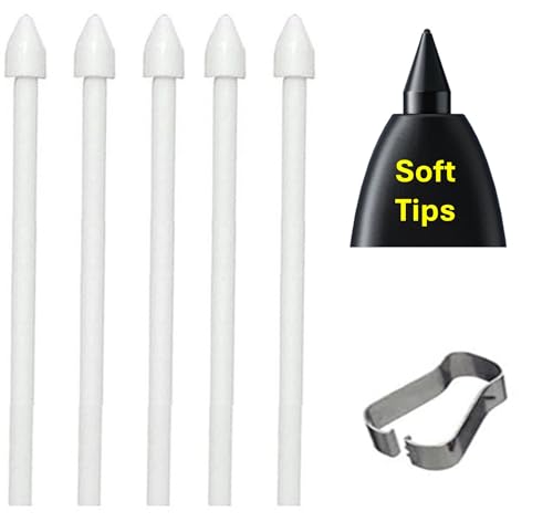 Weiche Spitzen OEM Tab S10+/S10 Ultra-Stiftspitzen, Ersatz für Samsung Galaxy Tab S10/S10+ Plus/S10 Ultra Tablet, alle Versionen, Stylus S Pen, Ersatzspitzen/Federn + Pinzette (5 x weiche Spitzen Weiche Spitzen OEM Tab S10+/S10 Ultra-Stiftspitzen, Ersatz für Samsung Galaxy Tab S10/S10+ Plus/S10 Ultra Tablet, alle Versionen, Stylus S Pen, Ersatzspitzen/Federn + Pinzette (5 x weiche Spitzen von SLQ
